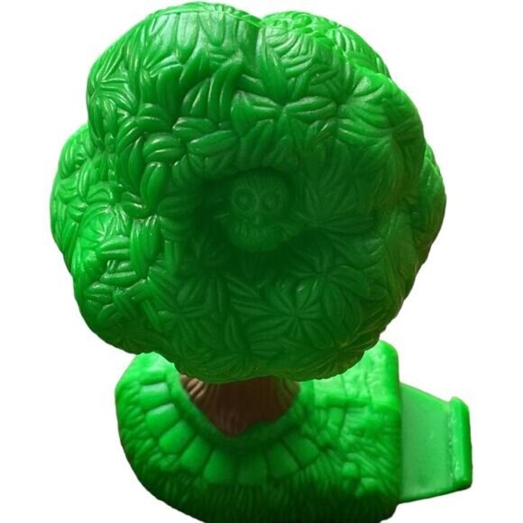 GeoTrax Railroad Plastic Trees Set Of 2 By Mattel 2003 Green Toy Accessories For - Picture 3 of 4